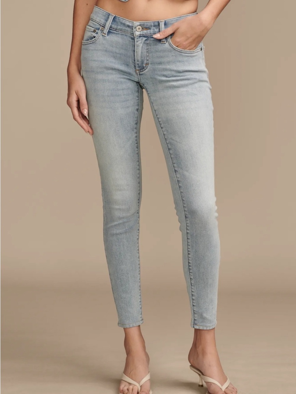 Lucky Brand Women’s Lizzie Low Rise Skinny Jean Light Wash Size 10/ 30A